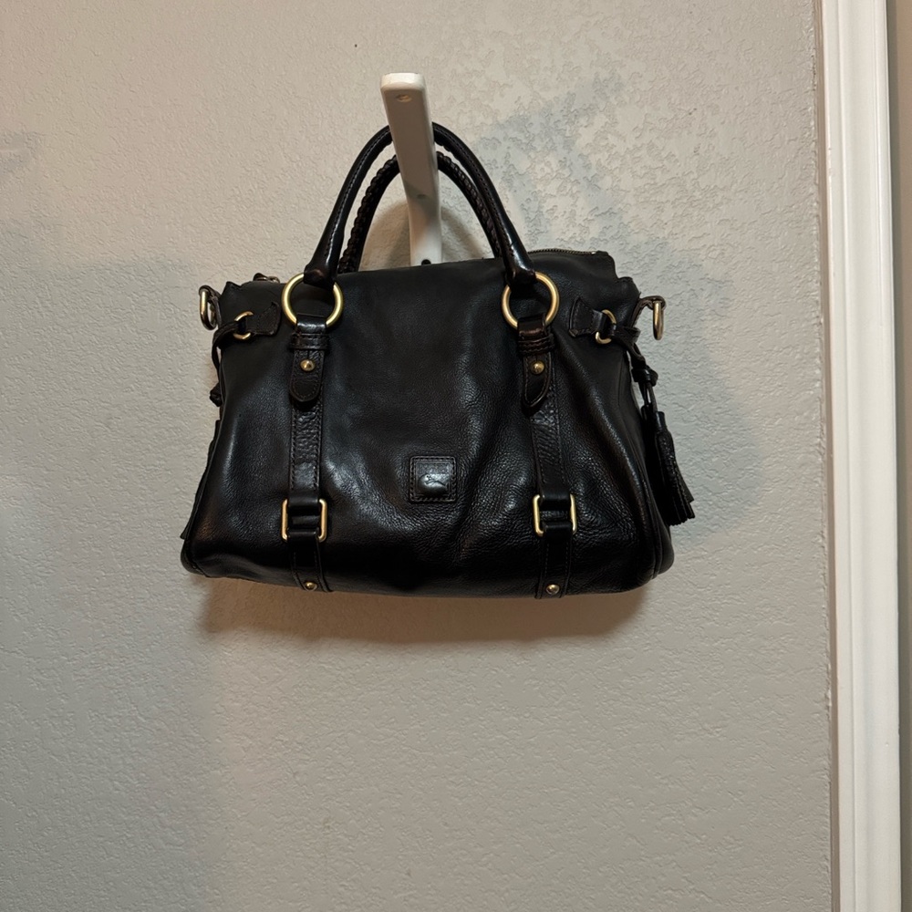 Dooney & Bourke Black Leather Satchel